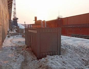 ДЭС для строительства Усть-Среднеканской ГЭС